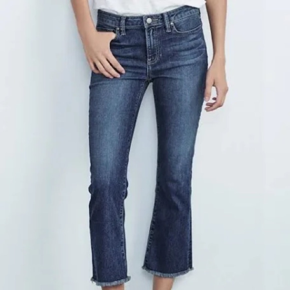 Velvet by Graham and Spencer Twiggy High Rise Crop Jeans Size 24